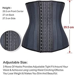 YIANNA Waist Trainer for Women Tummy Control