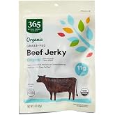 365 by Whole Foods Market, Organic Original Beef Jerky, 3 Ounce (Pack of 5)