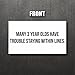Funny Bad Parking Business Cards - You Suck At Parking Funny Joke Gag Notes Cards Fake Parking Ticket Funny Greeting Card