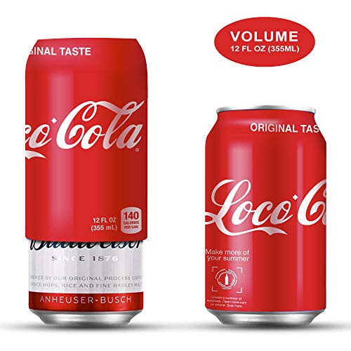 Beer Can Covers, Silicone Sleeve Hide a Beer - Hide Your Beverage Can Suitable 12FL OZ 355ML