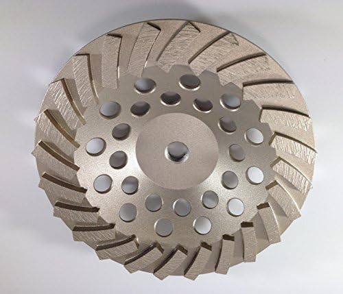 7" Concrete Grinding Diamond Cup Wheel 24 Segments - 5/8"-11 Threaded