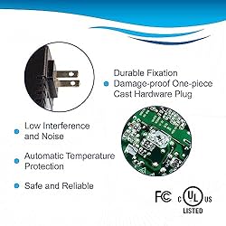 HQRP Charger Compatible with Century Solar ESA26