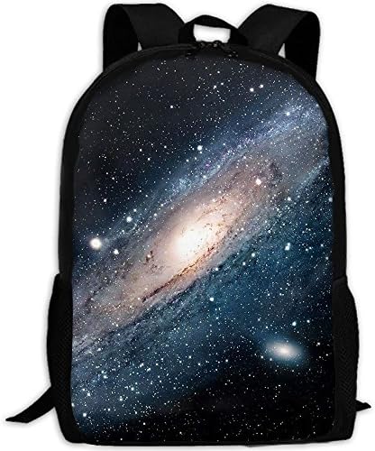 Adult Shoulder Bag Boy's Backpacks Girl's Satchel Schoolbags Traveling Bags Universe Milky Galaxy Print