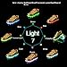 CIOR Kids Boy and Girl's 11 Color LED Sneakers Light Up Flashing Shoes,103,L06,31