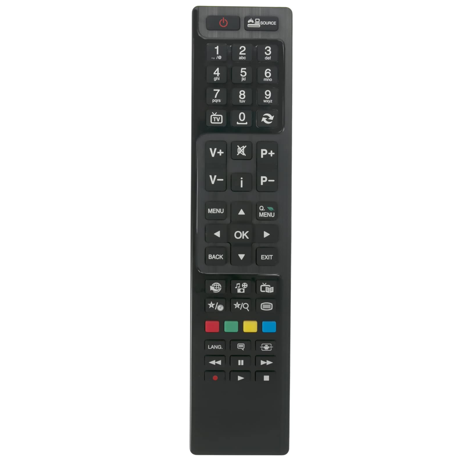 ALLIMITY Replace Remote Control fit for Nabo 19LV2000 19LV2500 22LV2000 22LV2500 22LV4000 24LV4000 28LV3000 28LV4000 32LV4700 39LV3000 39LV3100 40LV3000 42LV3000 43LV4000 48UV7000
