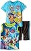 Paw Patrol Little Boys' Toddler 3pc Top and Short Set, Blue, 2T