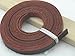 KONMAY 3 Meters 10.0x2.0mm Soft Flat Wine Color Real Cowhide Leather Cord/straps