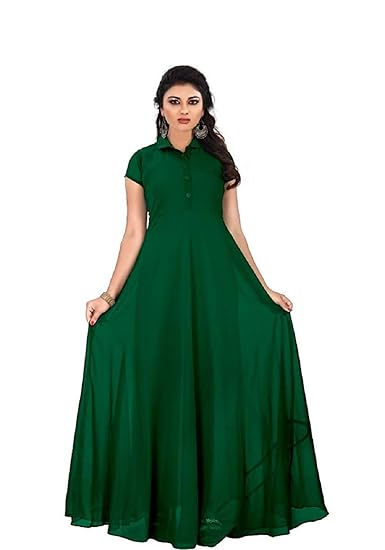 long gown neck design