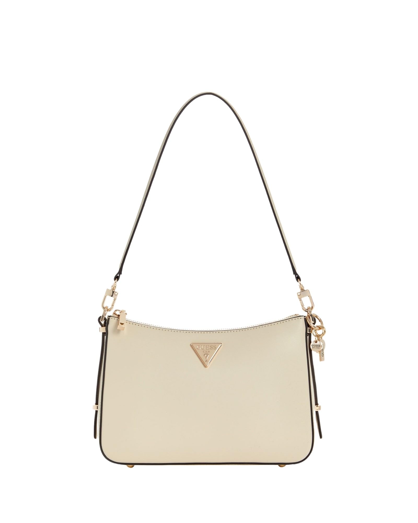 GUESS Daryna Top Zip Shoulder Bag, Bone