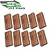 Wood Flash Drives 32GB, EASTBULL USB 2.0 High Speed Walnut Wood USB Thumb Drives Memory Stick Pen Stick for Date Storage(10 Pack-Brown)
