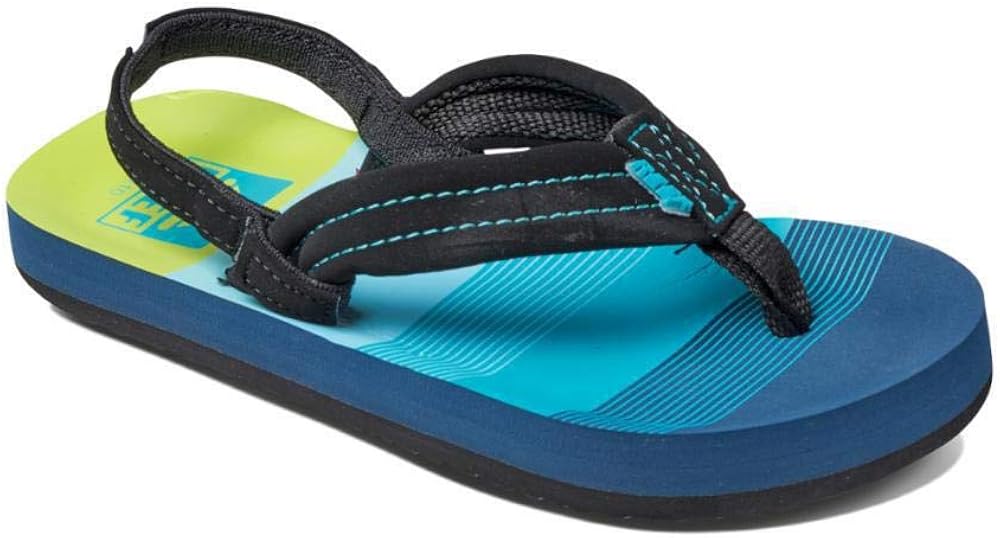 reef blue flip flops