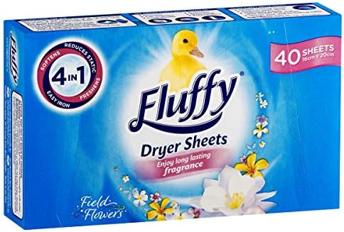 Fluffy Dryer Sheets Field Flowers 40 Pack Amazon Com Au Health Personal Care