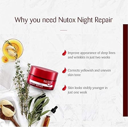 nutox night repair cream