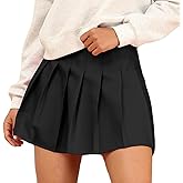 Pleated Skirt for Women Cheer Skirts High Waisted Tennis Skirts with Shorts Athletic Skorts
