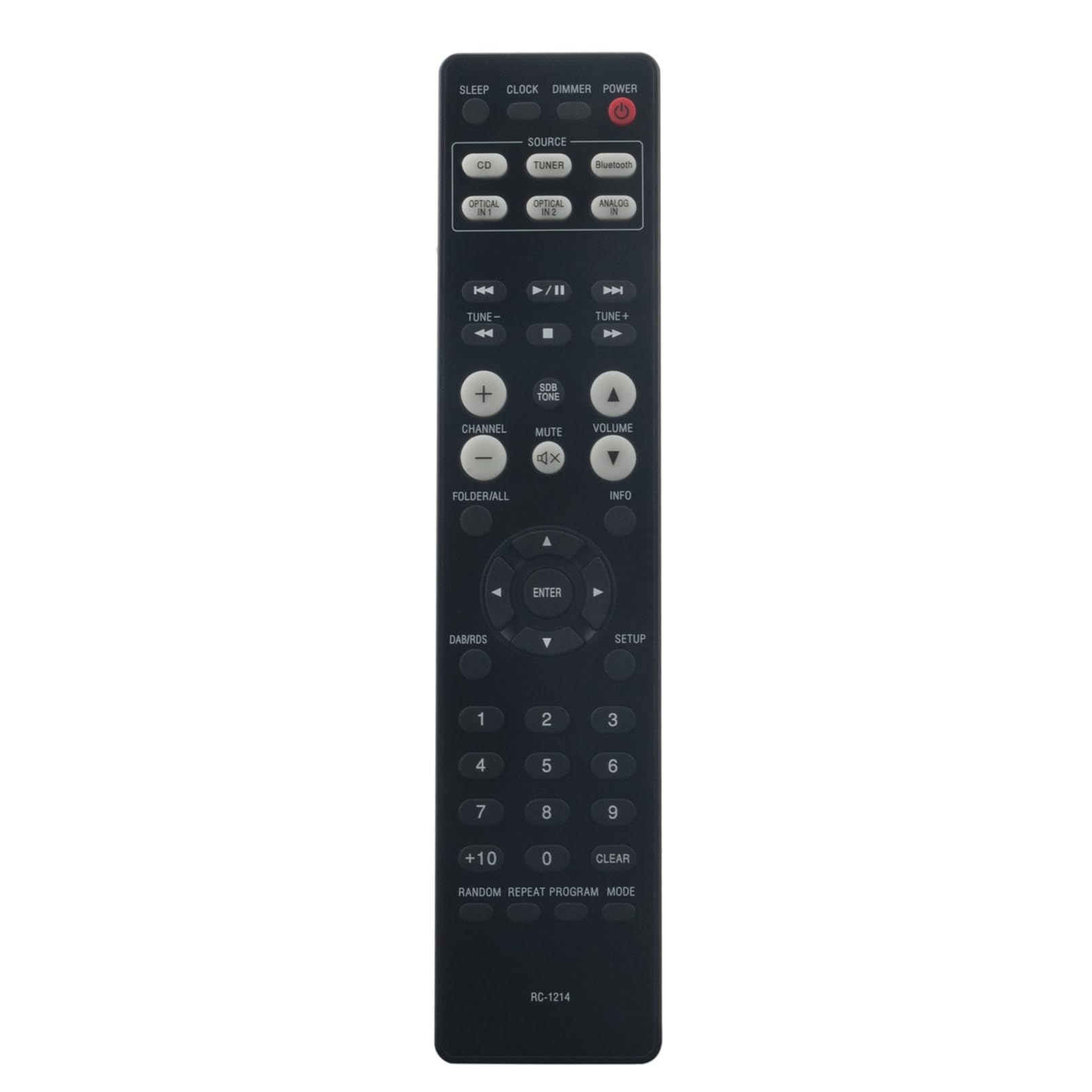 ALLIMITY RC-1214 Replace Remote Control fit for Denon AV Receiver D-M41DAB D-M41DAB RCD-M41 D-M41DAB RCD-M41DAB