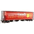 Bachmann Trains HO Scale Canadian Pacific 4-Bay Grain Hopper – Detailed Model Train