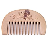 Walmeck Wooden Hair Comb Man