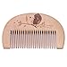 Walmeck Wooden Hair Comb Man’s Beard Comb Anti-static Male Mini Facial Hair Beard Comb Wood Massage Comb