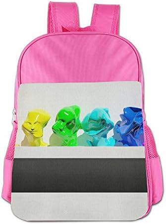 Nishilongteng Unique Wallpaper Figure, Diversity, Multi-colored, Shelf, Figurines Girls And Boys Kid's Backpacks