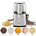Barsetto Electric Coffee Grinder with Removal Coffee Powder Bowl, 200W Blade Spice Grinder,Stainless Steel