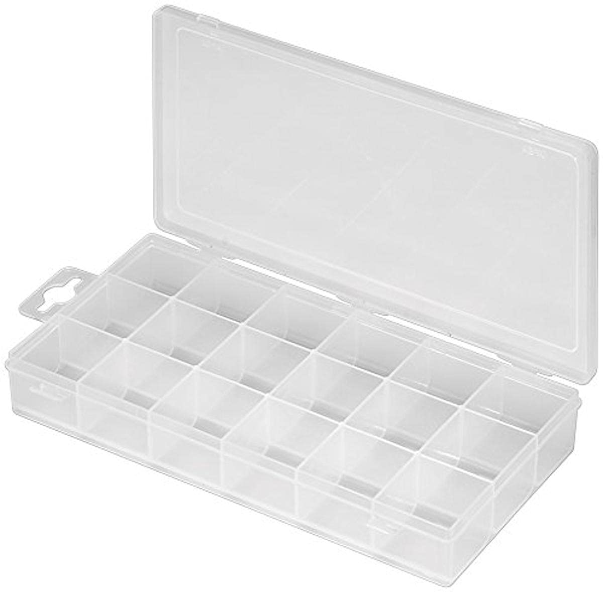 Goobay 90149 Plastic storage box with 18 compartments