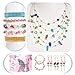 Jewelry Making Kit for Girl 1655 Pcs Complete Bracelet Making Supplies Tool with Sturdy Box for Bracelet, Necklace,Earrings Making,Great Gift and Adults