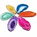SUNYIK Top Drilled Agate Quartz Slice,Irregular Shapes,Assorted Random Color,Pack of 10