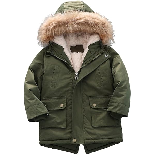 thumbnail image 2 of Hooded Parkas Men Winter Thick Mens Jacket Fur Collar Outwear Warm Coat Man Wool 2 of 14