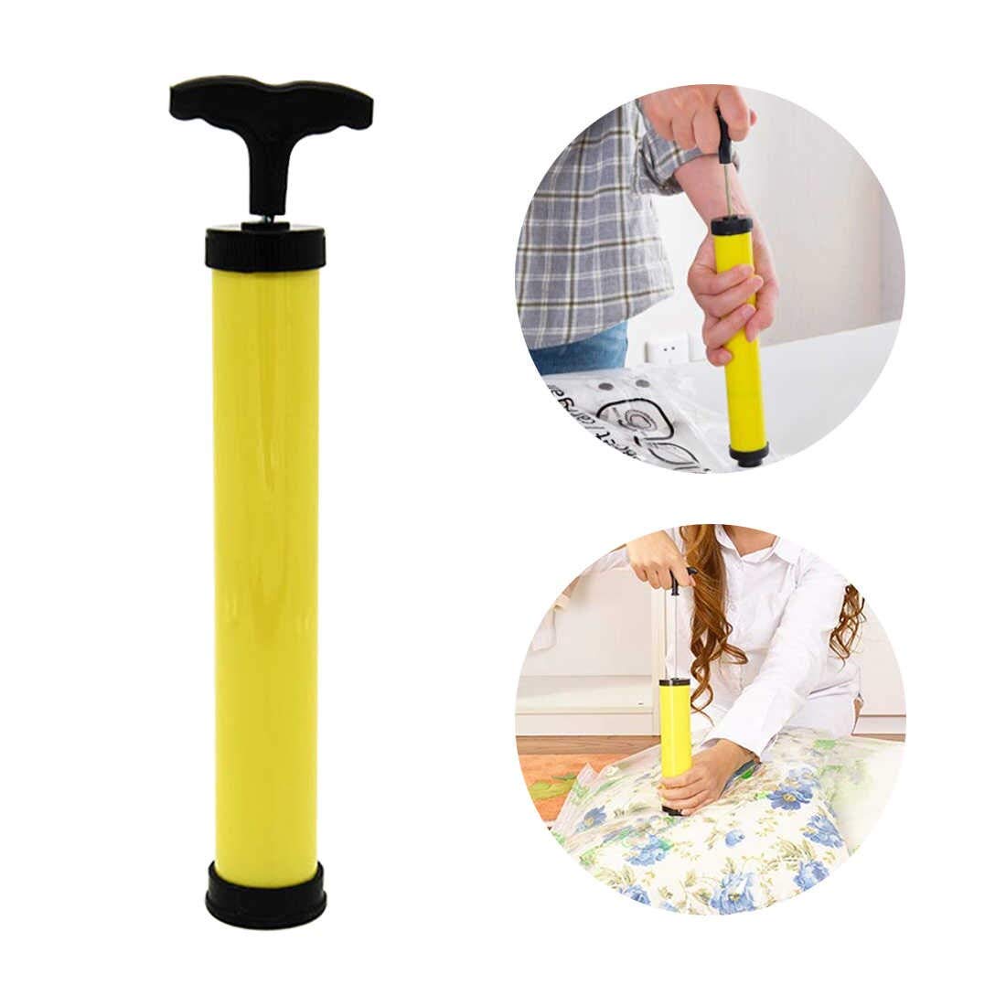 Shopster Storage Vacuum Bags onePipe Suction Tube Yellow Manual air
