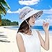 HINDAWI Sun Hats for Women Packable Wide Brim UV Protection Beach Hat (_Grey)