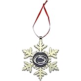 Penn State Nittany Lions Snowflake Christmas Ornament
