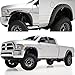 E-Autogrilles 4PC Front + Rear Pocket Rivet Style Fender Flares for 10-16 Dodge Ram 2500/3500 (20295)