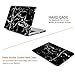 iDOO Marble Pattern Case for [ MacBook Pro 13 inch ] (Model: A1278 with CD Drive )- Matte Rubber Coated Hard Shell Cover - Black
