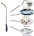 Buyplus High Pressure Hydro Jet Wand - 39 inches Long Extendable Garden Sprayer Power Washer Attachment Water Hose Nozzle Car Washer, Flexible Glass Cleaning Tool Window Water Cleaner