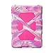 iPad Air Case,iPad 5 Case,ACEGUARDER®[Heavy Duty]iPad Case,Three Layer Armor Defender And Full Body Protective Case With Kickstand And Screen Protector for Apple iPad Air(iPad 5)(Pink camo/Pink)