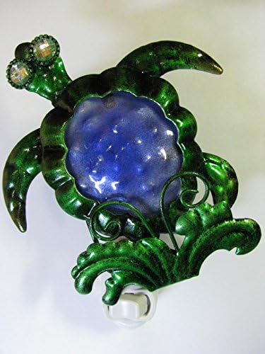 Sea Turtle Night Light; Hand Crafted, Great baby shower gift; Get safety, security and a beautiful home accent now!