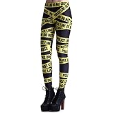 Sister Amy Girl 3D Printed Geometric Figures Ankle Elastic Tights Legging