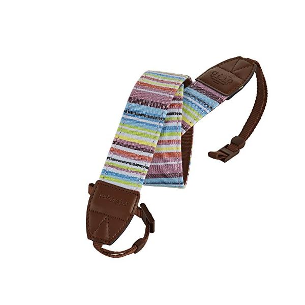Walimex pro 21331 Kameragurt Mia bunt , Länge: 146cm, Breite: 6,4cm