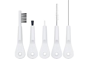 AIERTING 5pieces Hearing Aid Cleaning Brush Kit for Earbuds/Headphones, Multi-Functional Cleaner Kit Brushes Tools Ideal Gift