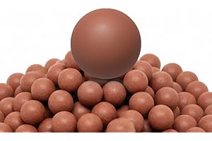 (1,500 Pieces) PGN - Biodegradable Slingshot Ammo 3/8" Inch (0.375" Caliber) Precision Hard Clay Balls