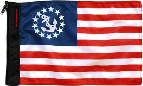 Forever Wave US Yacht Ensign Flag