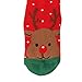 Ehdching Pack of 3 Baby Kids Cartoon Christmas Holiday Toddler Children's Socks (1-3 Years)