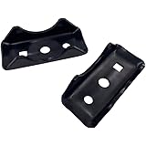 ELITEWILL 2PCS Steel Leaf Axle Spring Perch, Rear Seat Tube Mount Compatible with Trailer, Truck