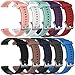 QGHXO Band for Polar Vantage M/M2/V3, Soft Silicone Replacement Watch Band for Polar Grit X/Grit X Pro Smartwatch (No Tracker)
