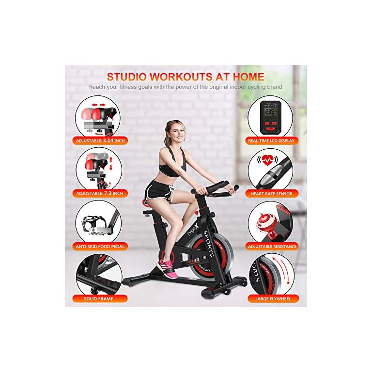 Dripex Upright Exercise Bikes (Indoor Studio Cycles) – Studio Quality