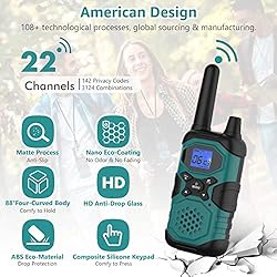 4 Pack Walkie Talkies Long Range Rechargeable