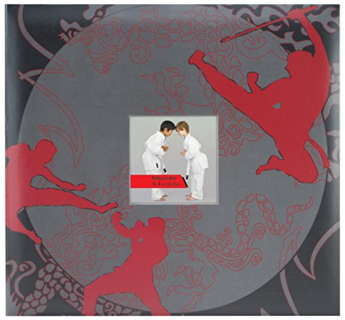 MBI 12x12 Inch Sport & Hobby Postbound Albums, Martial Arts (865407)