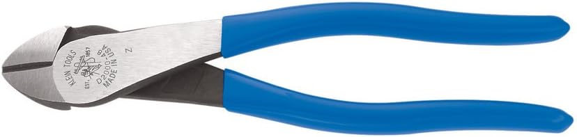KLEIN TOOLS Diagonal Cutter Linemans Pliers, High Leverage, 8-Inch, High Leverage Design, Angled Head D2000-48 203 mm - Image 4