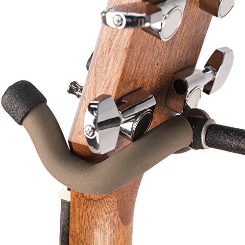 String Swing Guitar Stand for One Acoustic or Electric Guitar - Black metal BZ-STAND