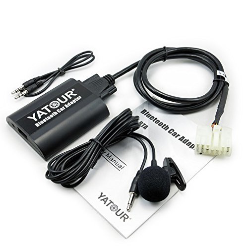 Yatour Digital Music CD Changer Bluetooth Car Adapter Hands Fress Call Adapter USB charging For 5+7 Big Plug Toyota Lexus